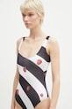 Fiorucci body Striped Raspberry Print W02SPTBO292LY01MU01 negru