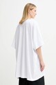 Îmbrăcăminte MMC STUDIO tricou din bumbac LE.MADAME alb
