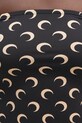 Marine Serre top Recycled Moon Jersey SS Tube WTS011A.CJER0001 black