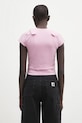 Odzież AMBUSH t-shirt Layered Ribbon Baby T-Shirt 12115401 fioletowy