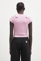 Ρούχα Μπλουζάκι AMBUSH Layered Ribbon Baby T-Shirt 12115401 μωβ