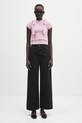 Tričko AMBUSH Layered Ribbon Baby T-Shirt 12115401 fialová