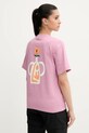 Abbigliamento Picture t-shirt in cotone Zolara WTS0572 rosa