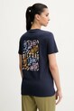 Îmbrăcăminte Picture tricou din bumbac Virel WTS0575 bleumarin