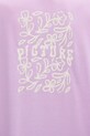 Picture t-shirt sportowy Elhm WTS0579 fioletowy