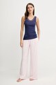 Chantelle top wełniany Femilet FN1582 niebieski SS25