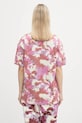Clothing A Bathing Ape cotton t-shirt Map Camo Oversized 1L30209001 pink