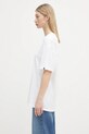 A Bathing Ape t-shirt in cotone Crystal Ape Head Oversized 1L30209008 bianco SS25