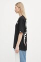Бавовняна футболка A Bathing Ape Big Shark Oversized 1L30209009 чорний SS25