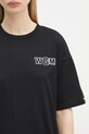 Бавовняна футболка A Bathing Ape Big Shark Oversized чорний 1L30209009