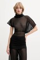 Rick Owens Lilies bluzka regular czarny LI01E4205OT