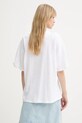 Îmbrăcăminte MUNTHE tricou din bumbac UDELLO 255110025560 alb