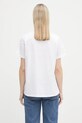 Одежда Хлопковая футболка GANNI Basic Jersey Tattoo Lace Relaxed T4158 белый