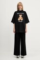 Palm Angels cotton t-shirt B Bear In Mind Loose PWAA017S25JER0051060 black