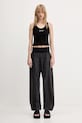 Top Palm Angels Classic Logo Rib PWAC020C99FAB0011003 crna