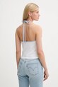 Odzież Levi's top GR ELLA HALTER TOP 001QW biały