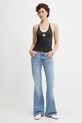 Levi's top GR ELLA HALTER TOP 001QW szary SS25
