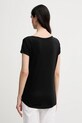 Odzież Sisley t-shirt 3Z12L107O czarny