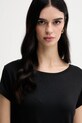 Sisley t-shirt czarny 3Z12L107O