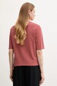 Îmbrăcăminte Sisley tricou din bumbac 3F1QL107M roz