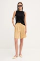 Топ Sisley 3TGBLH010 чёрный SS25