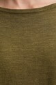 Sisley t-shirt z domieszką lnu 105GM106H
