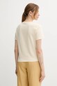 Odzież Sisley t-shirt bawełniany 35USL107H beżowy