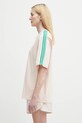 adidas Originals t-shirt bawełniany x Wales Bonner T T JM8204 różowy SS25