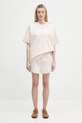 adidas Originals t-shirt bawełniany x Wales Bonner T T JM8204 różowy