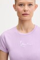 Karl Kani tricou din bumbac violet PD00005461