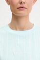 Karl Kani t-shirt bawełniany PD00005464 turkusowy