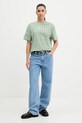 Karl Kani t-shirt bawełniany PD00005465 zielony SS25
