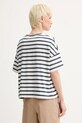 Oblečení Bavlněné tričko Marc O'Polo 504206751193 námořnická modř