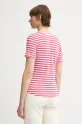 Odzież Marc O'Polo t-shirt bawełniany 504219651293 różowy