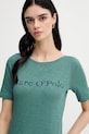 Одежда Футболка Marc O'Polo 504226151231 зелёный