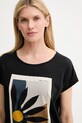Marc O'Polo tricou din bumbac negru M04206751377