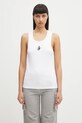 Топ JW Anderson Anchor Embroidery стандартна бял JO0246.PG1512.001