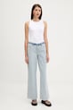Abercrombie & Fitch top KI139.5180.100 alb SS25