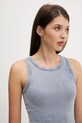 Bavlnený top Abercrombie & Fitch modrá KI139.5316.250