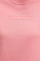P.E Nation tricou din bumbac Rewind 252T175 roz