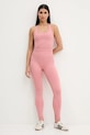 Топ Pangaia Plant-Stretch Ribbed Tank Top 10002425 розов SS25