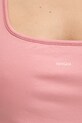Pangaia top Plant-Stretch Ribbed Tank Top 10002425 różowy