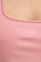 Топ Pangaia Plant-Stretch Ribbed Tank Top 10002425 розов