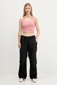 Топ Pangaia Plant-Stretch Ribbed Tank Top 10002425 розовый SS25