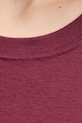 Bavlnené tričko Hollister Co. KI339.5062.520 burgundské