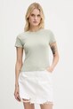 Hollister Co. tricou uni verde KI339.5131.310