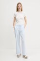 Hollister Co. t-shirt KI339.5187.101 biały SS25