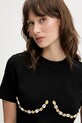 Never Fully Dressed t-shirt czarny NFDTO1734
