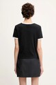 Odzież Sporty & Rich t-shirt bawełniany Srhwc Ringer TO081622305BA01 czarny