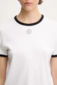 Sporty & Rich t-shirt bawełniany Srhwc Ringer biały TO081622305WH01